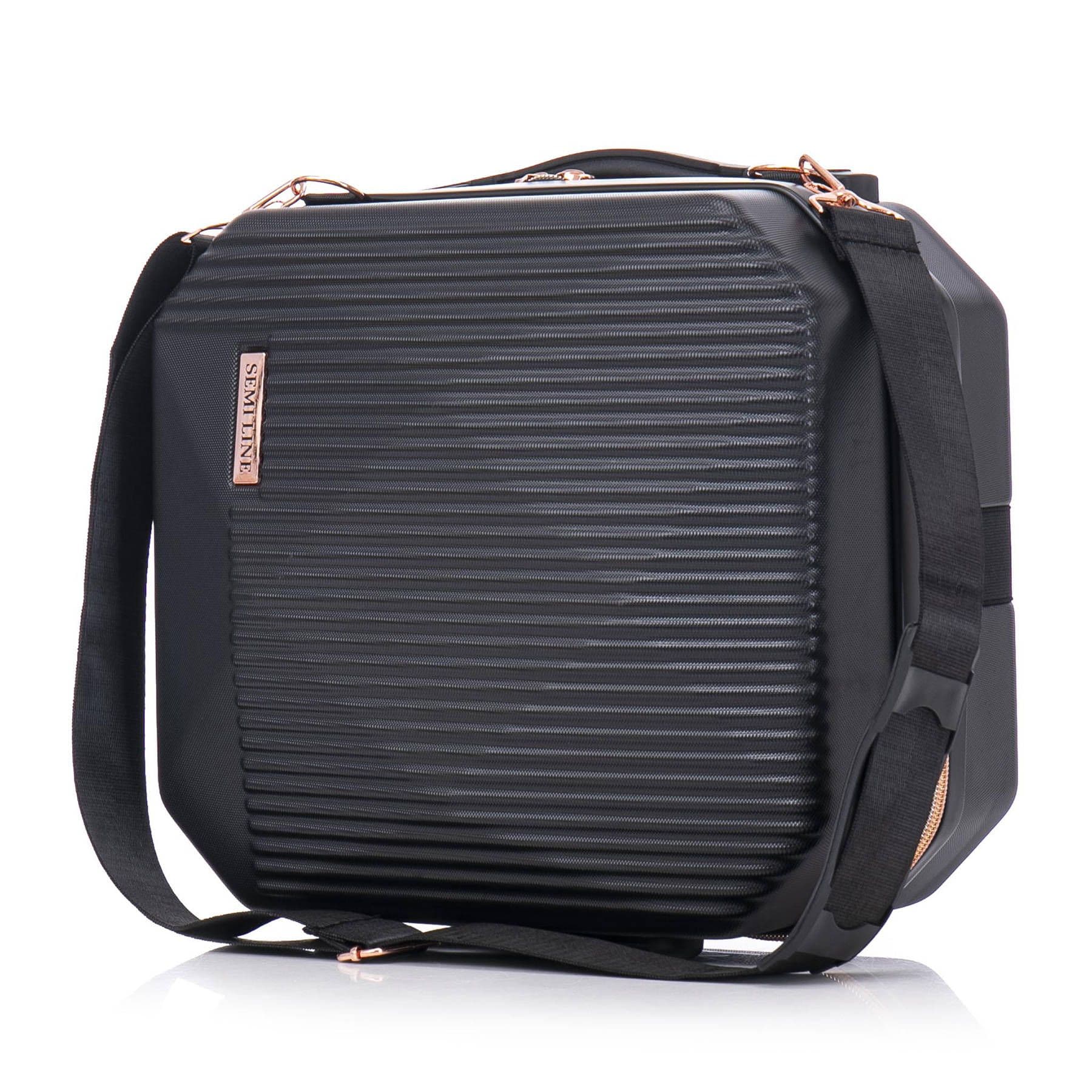 Бьюті-кейс Semi Line 12L Black (T5821-2)