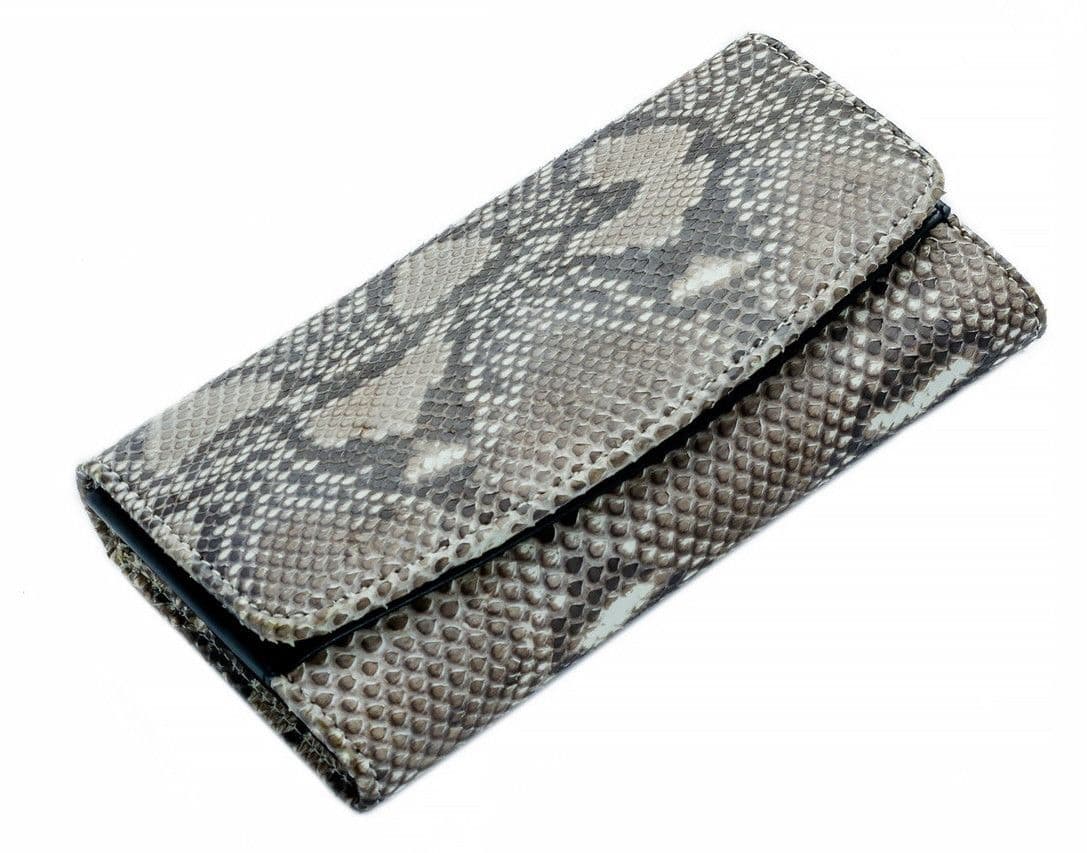 Гаманець зі шкіри пітона Exotic Leather натуральний (snw23)