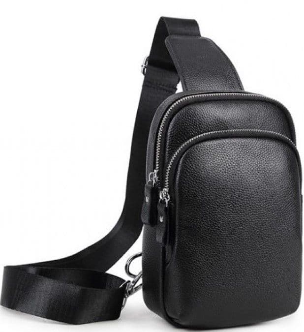 Чоловіча сумка-слінг Tiding Bag чорна