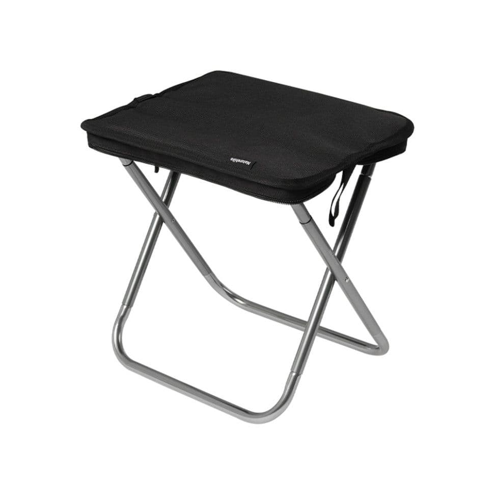 Стілець складаний Naturehike CNK2550JJ011, алюміній, чорний