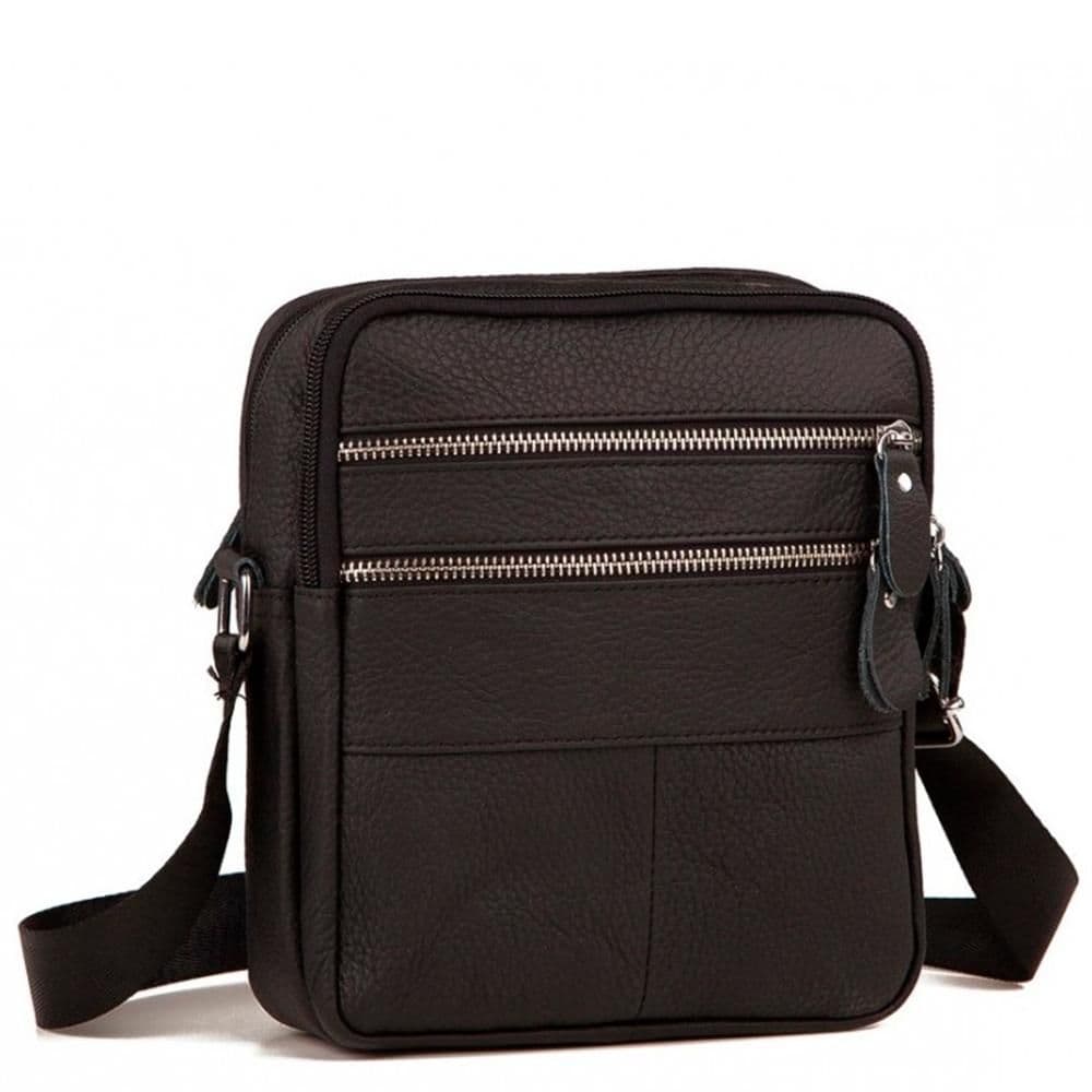 Месенджер чоловічий чорний Tiding Bag M38-3923A