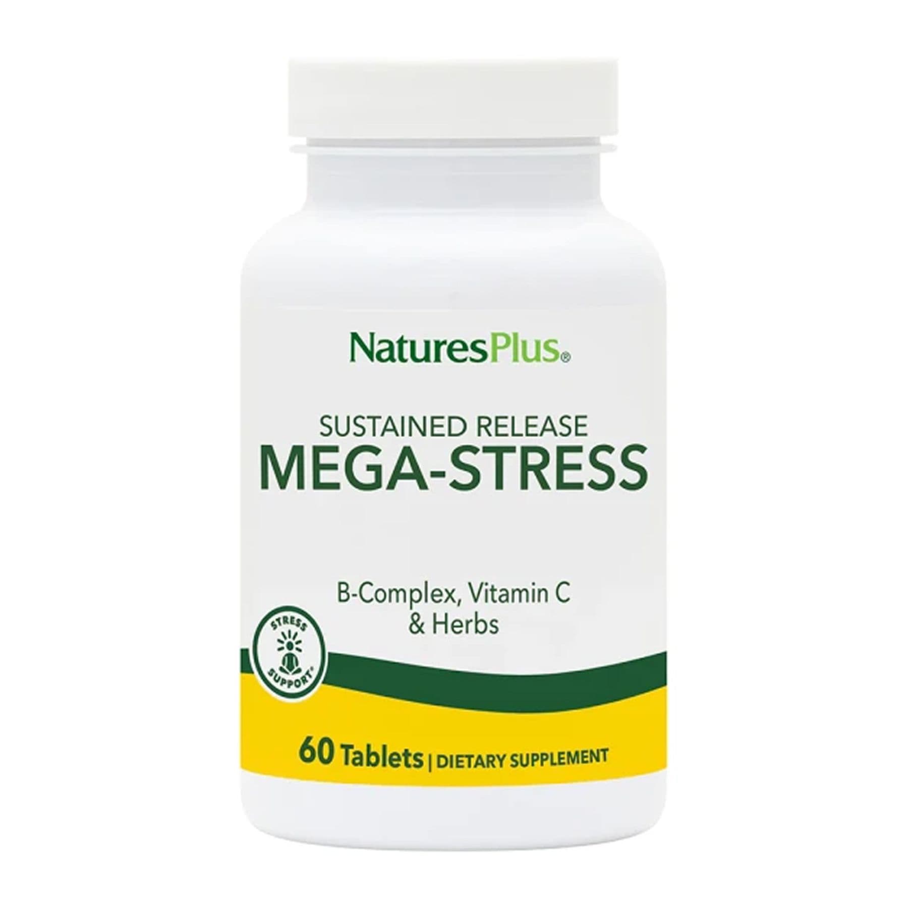 Комплекс от стресса Mega-Stress, 60 таблеток, Nature's Plus