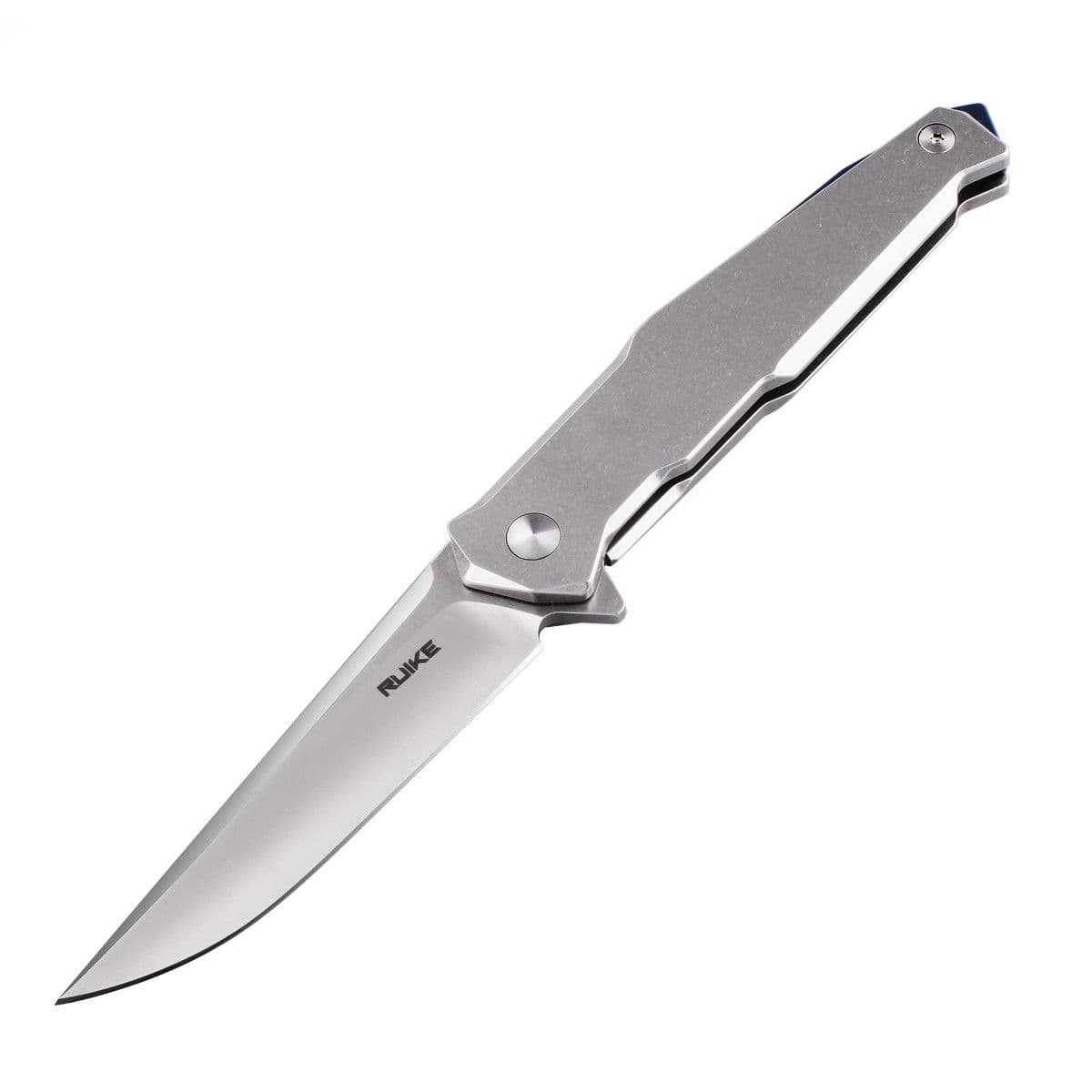 Ніж складаний туристичний Ruike P108-SF, (8.8 см) 14C28N / 3cr14n сірий