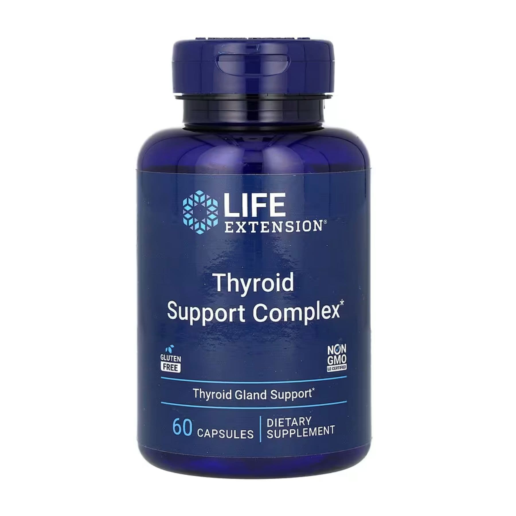 Комплекс для щитовидной железы Thyroid Support, 60 капсул, Life Extension