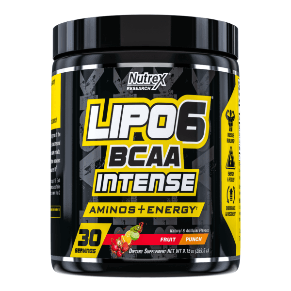 Lipo-6 BCAA Intense, 30 порцій, Фруктовий пунш