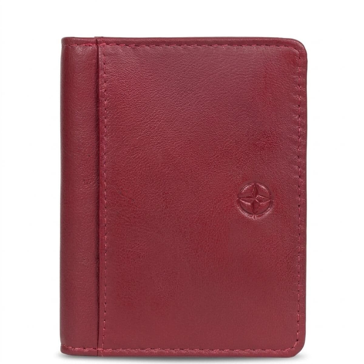 Кредитница Tony Perotti натуральная кожа Cortina 5046 rosso (90300) Красная