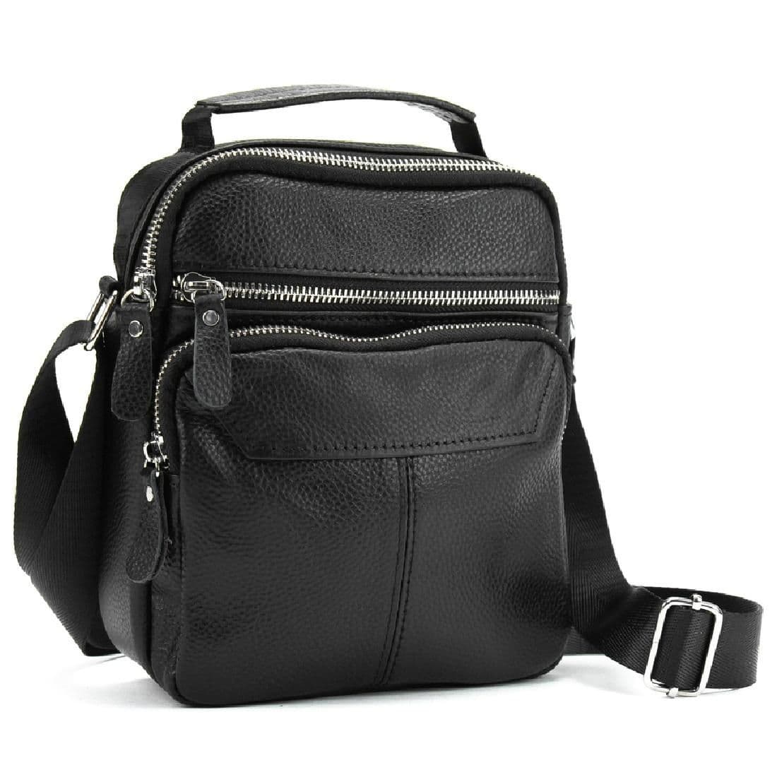 Чоловіча шкіряна сумка через плече Tiding Bag M56-3657A