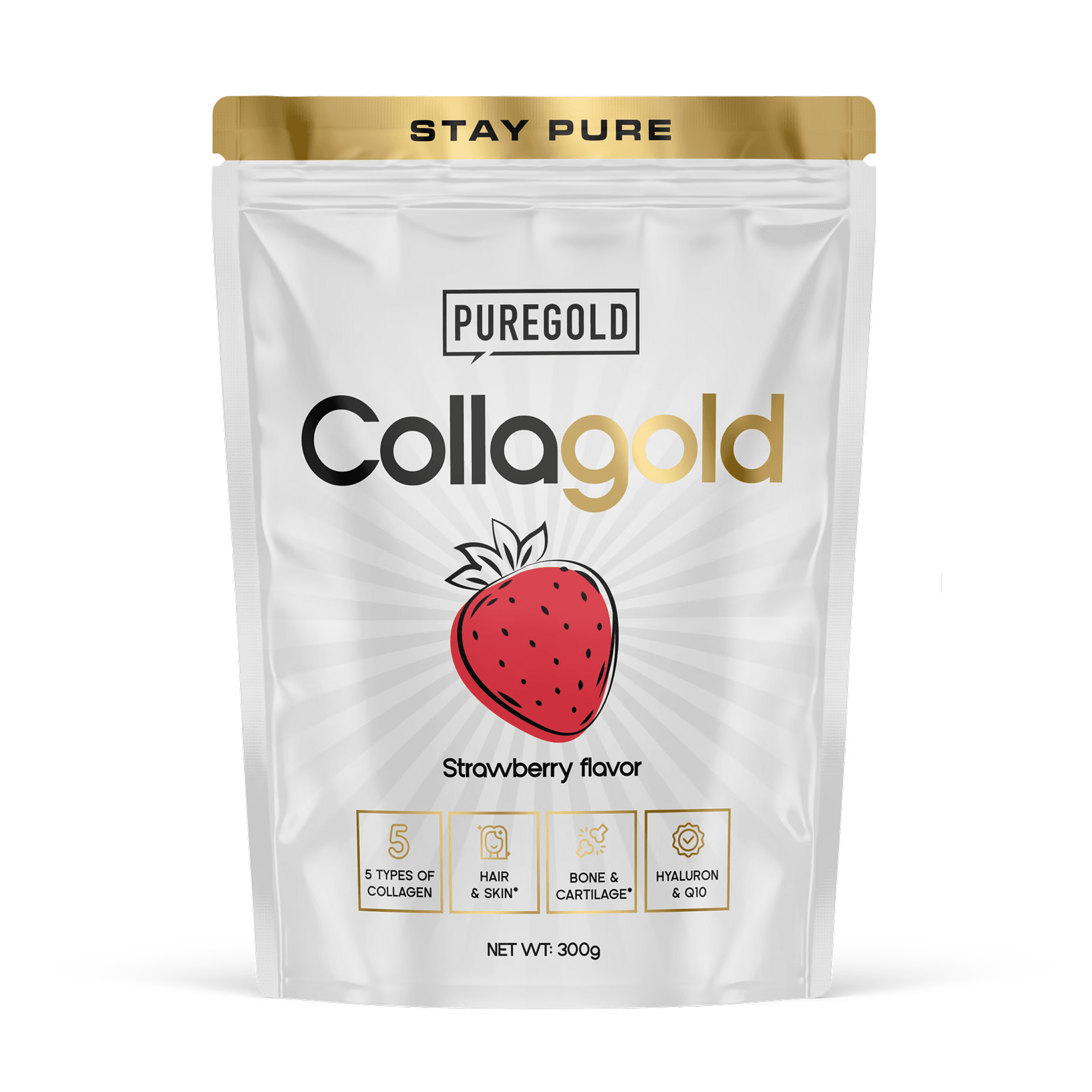 Collagold - 300g Strawberry (Пошкоджена упаковка)