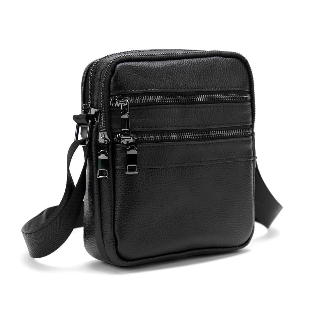 Чоловіча шкіряна сумка через плече Tiding Bag M56-3646A