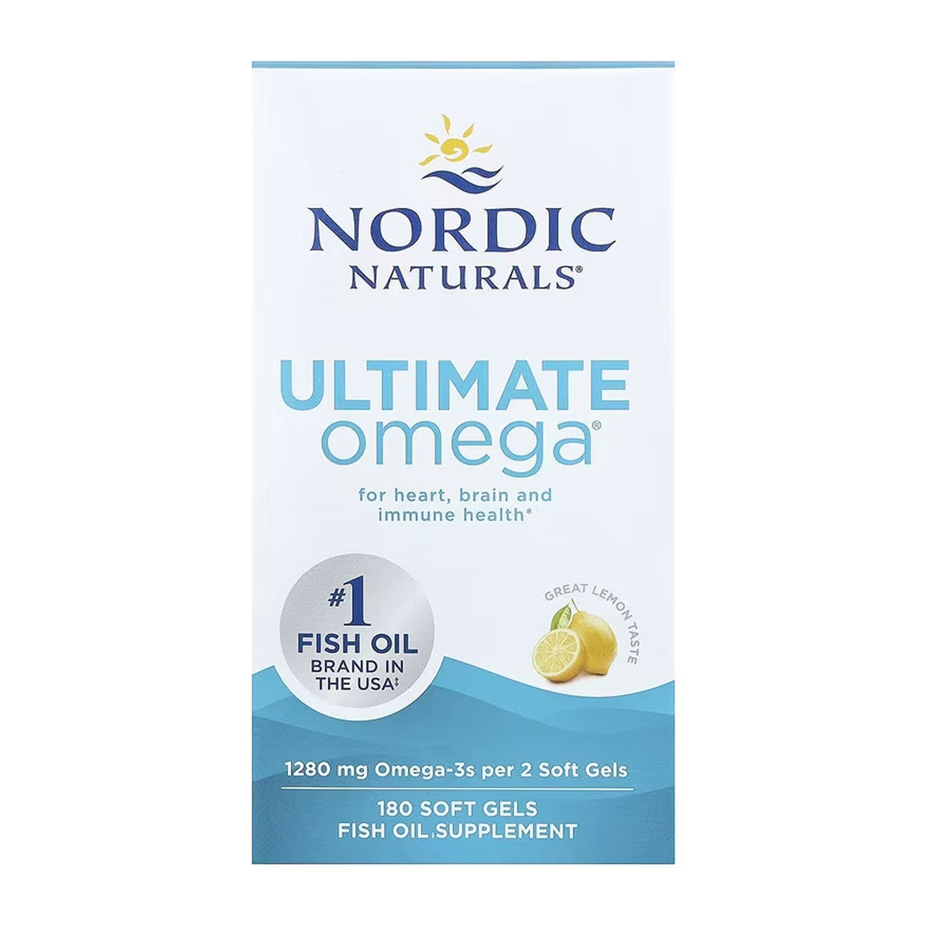 Ultimate Omega - 180 softgels — фото 1