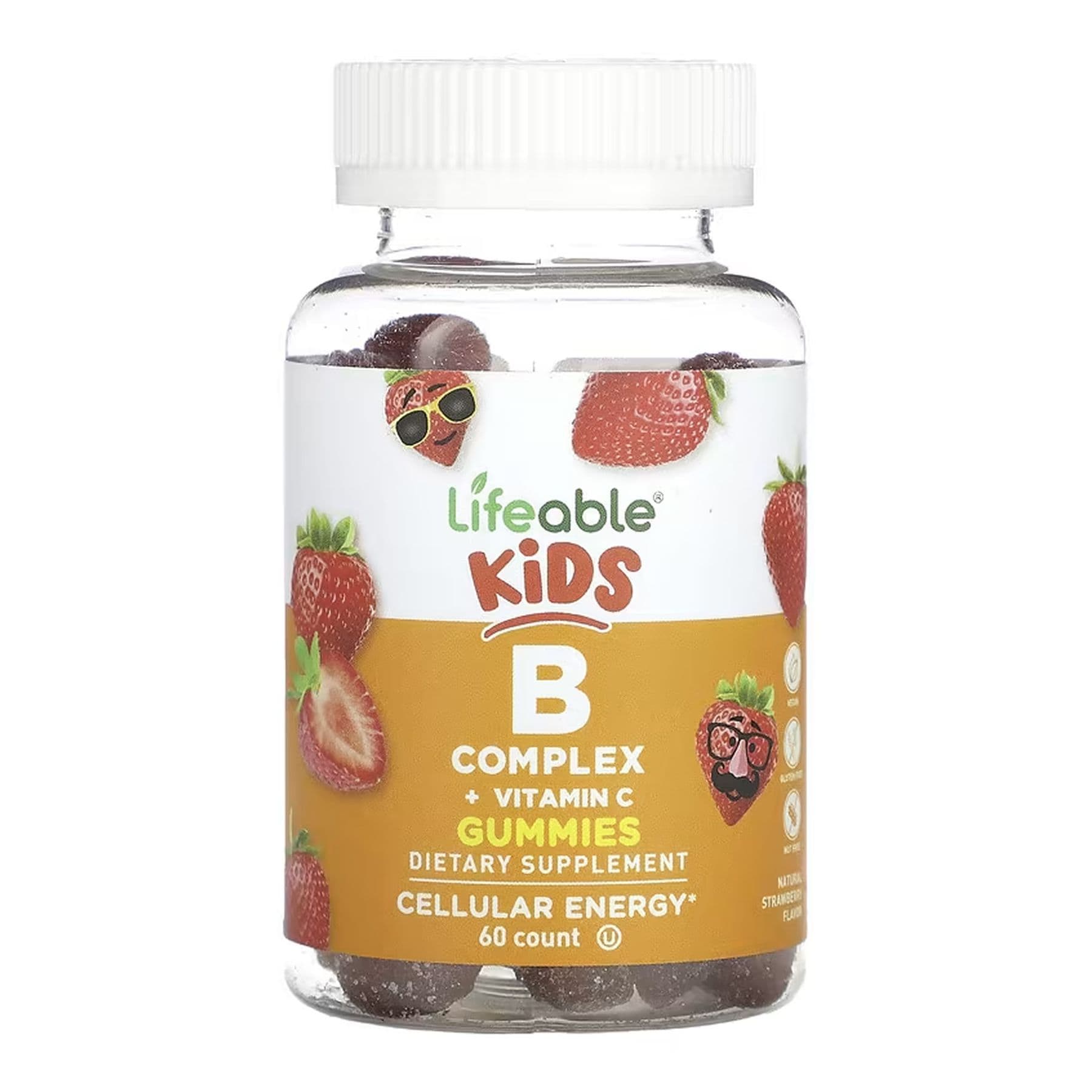 B Complex + Vitamin C Kids - 60 gummies (Пошкоджена упаковка)