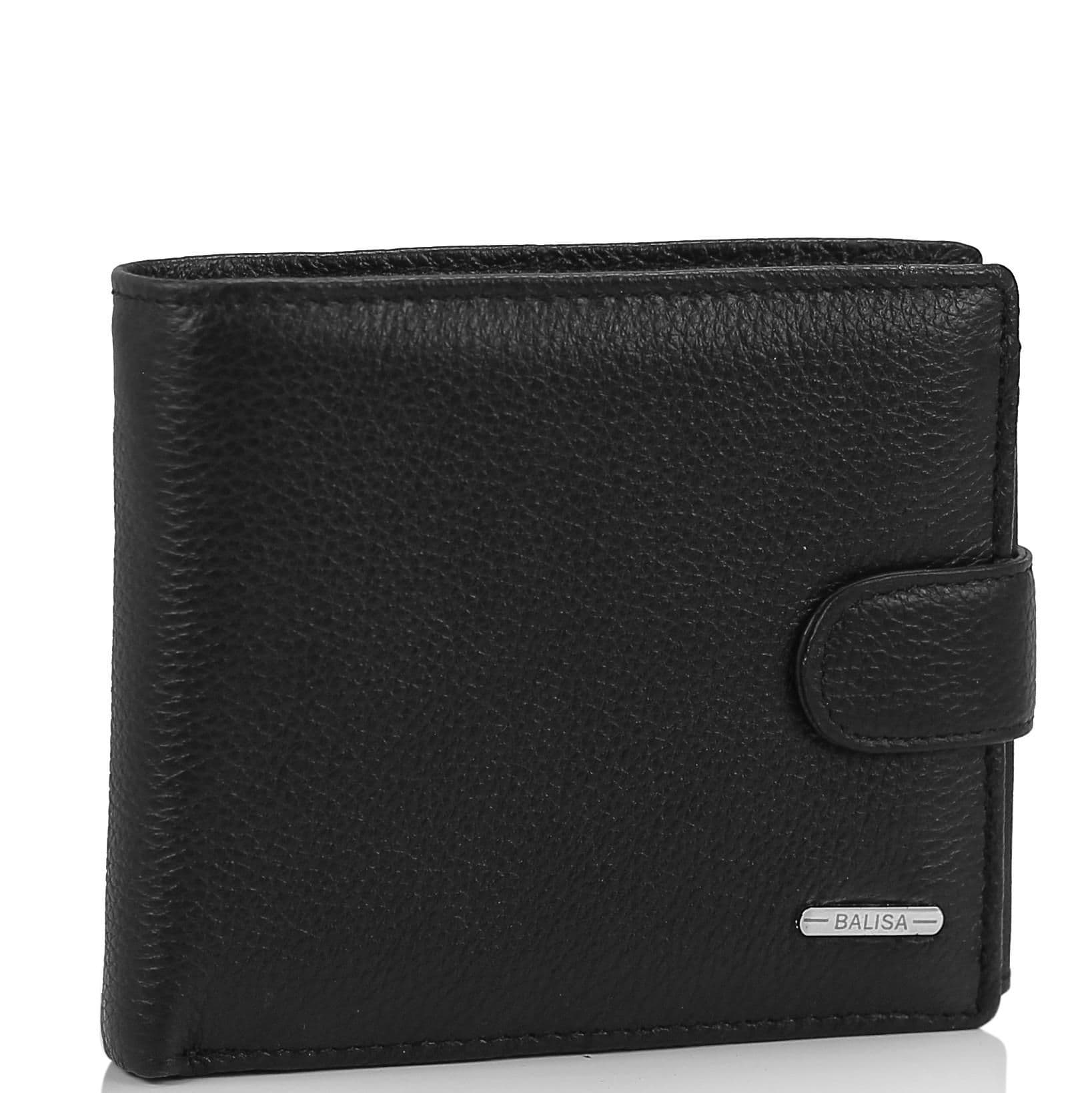 Чорне чоловіче портмоне Tiding Bag W111-9101A