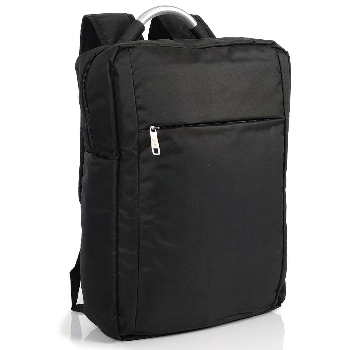 Текстильний чорний рюкзак для ноутбука Tiding Bag BPT01-CV-086A — фото 1