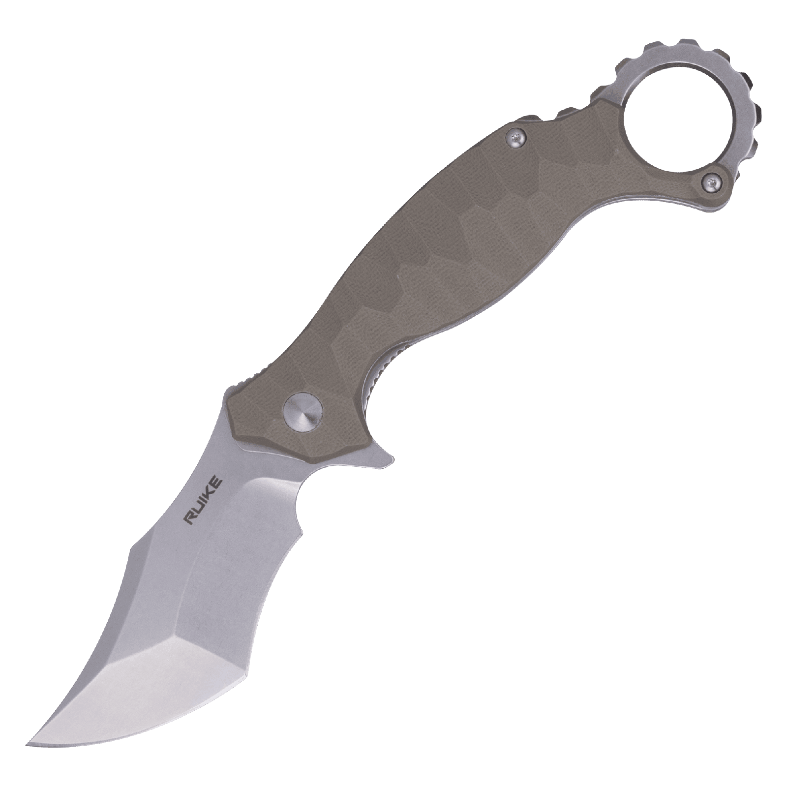 Ніж складаний кишеньковий Ruike P881-W, (7.6 см) 14C28N / G10 бежевий