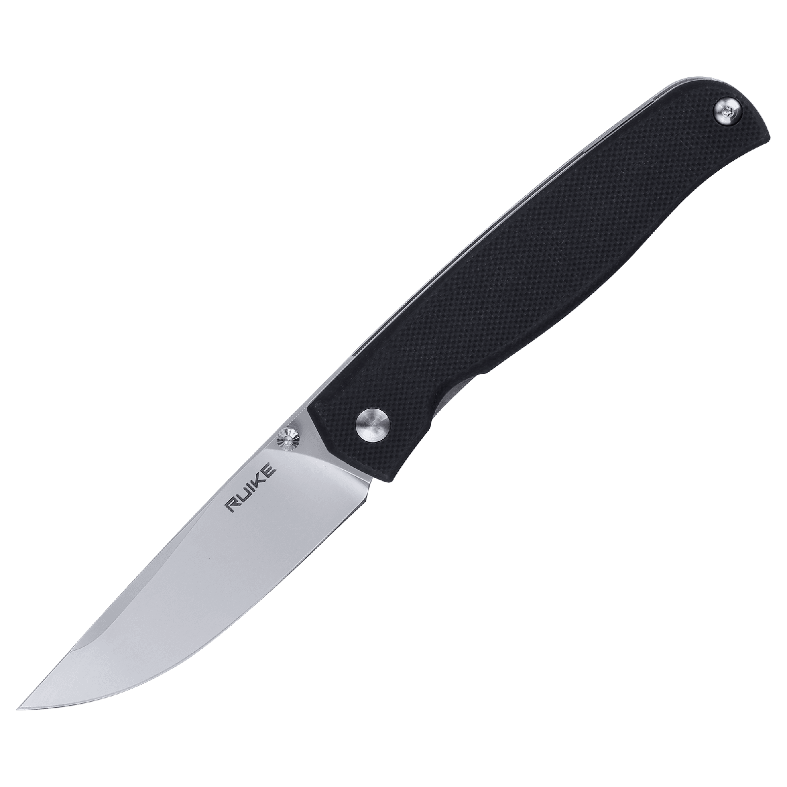 Ніж складаний кишеньковий Ruike P661-B, (7.4 см) 14C28N / G10 чорний