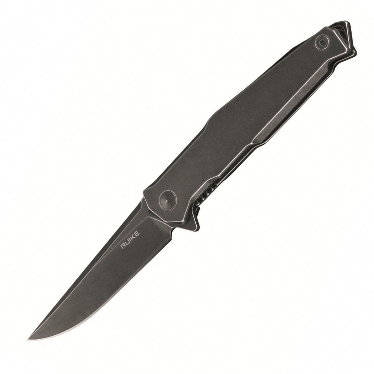 Ніж складаний туристичний Ruike P108-SB, (8.8 см) 14C28N / 3cr14n чорний