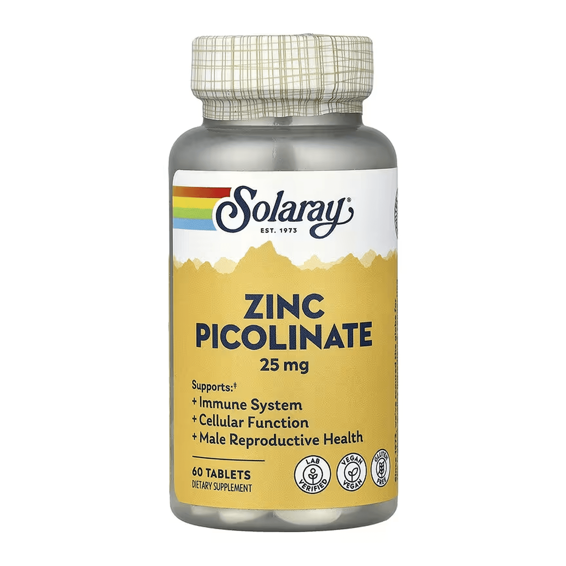 Zinc Picolinate 25mg - 60 tabs — фото 1