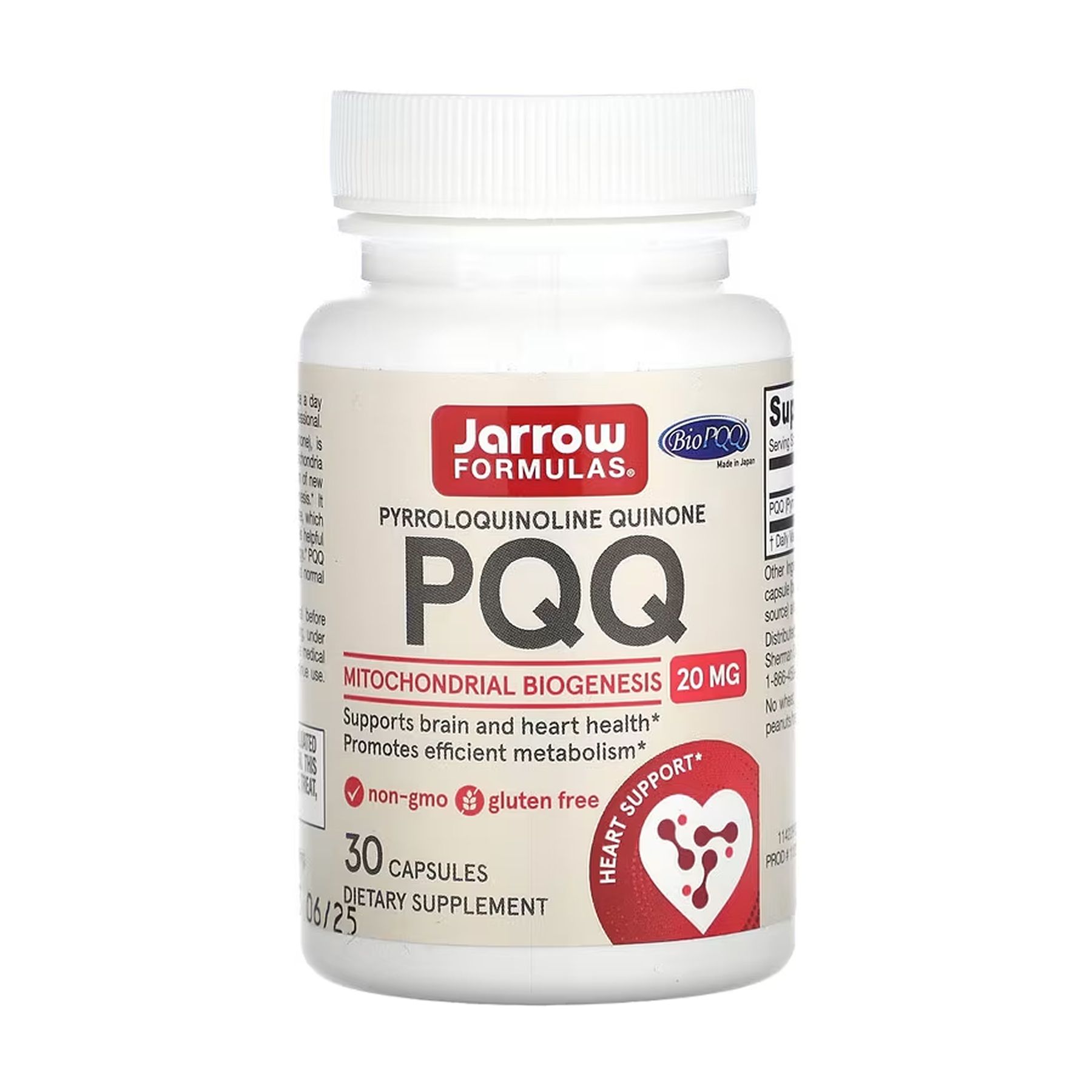 PQQ, 20 мг, 30 капсул