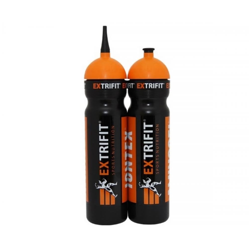 Бутилка Extrifit Black, короткий носик, 1000 мл
