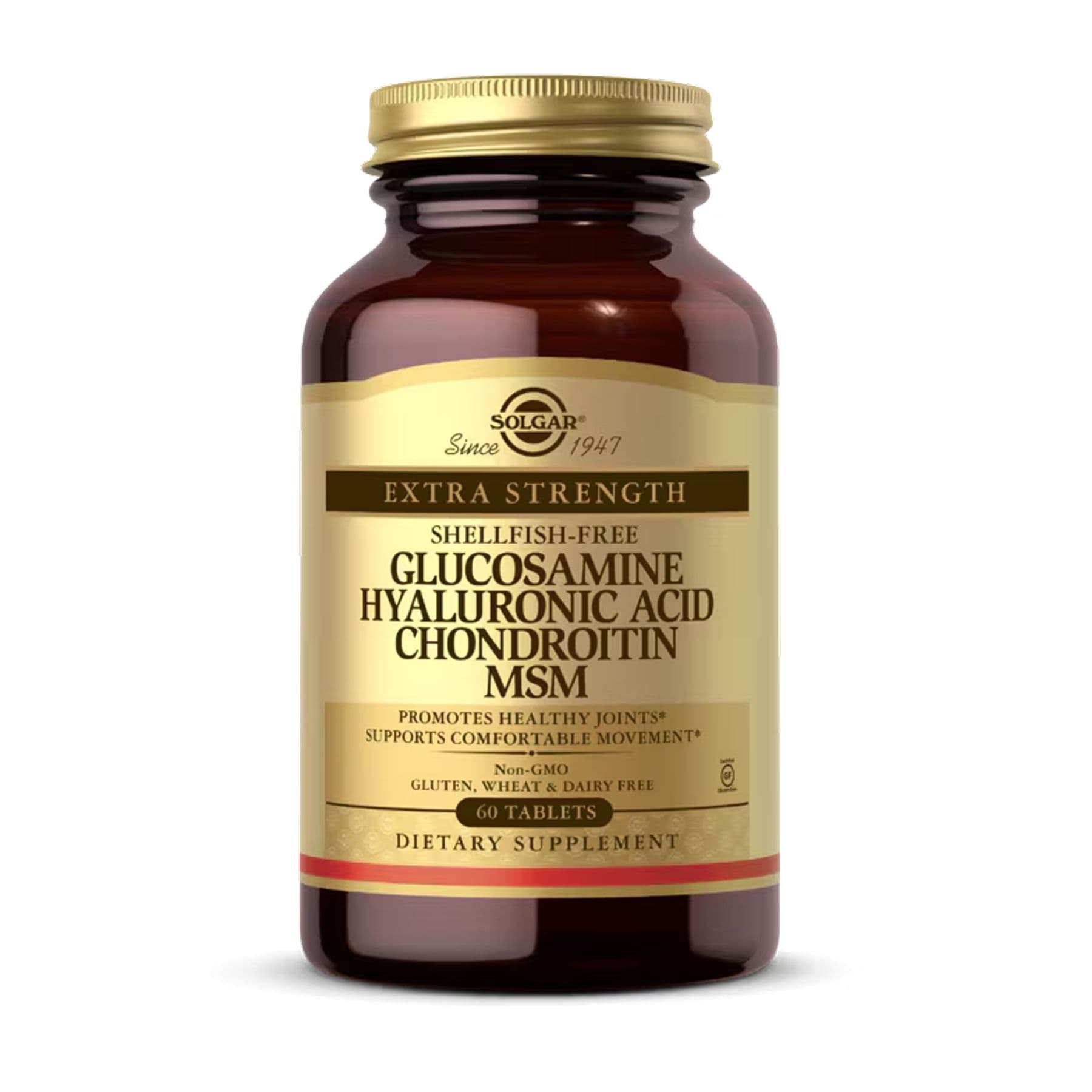 Glucosamine Hyaluronic Acid Chondroitin MSM - 60 tabs (Повреждена этикетка) — фото 1