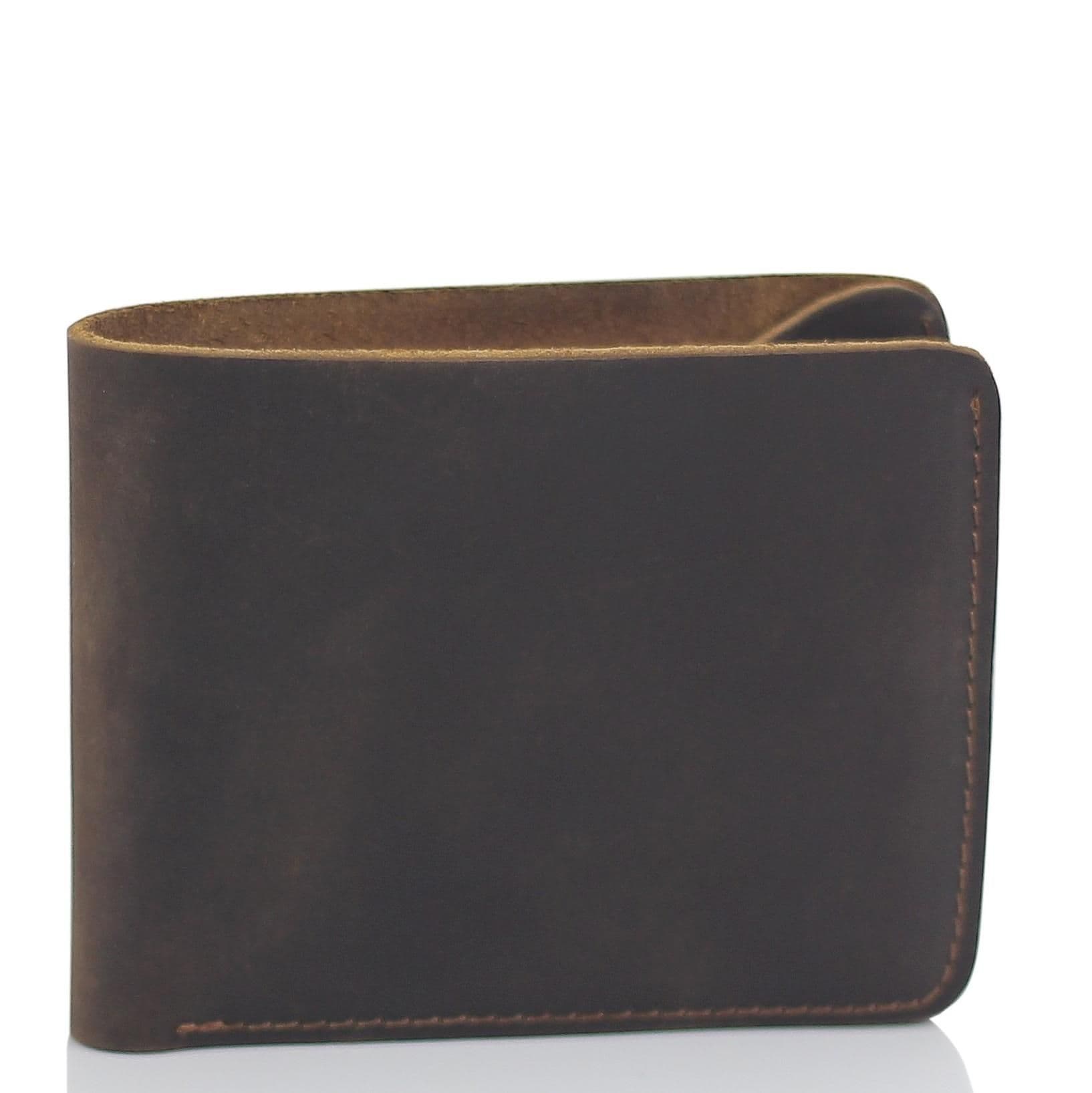 Портмоне коричневе чоловіче Tiding Bag t0053