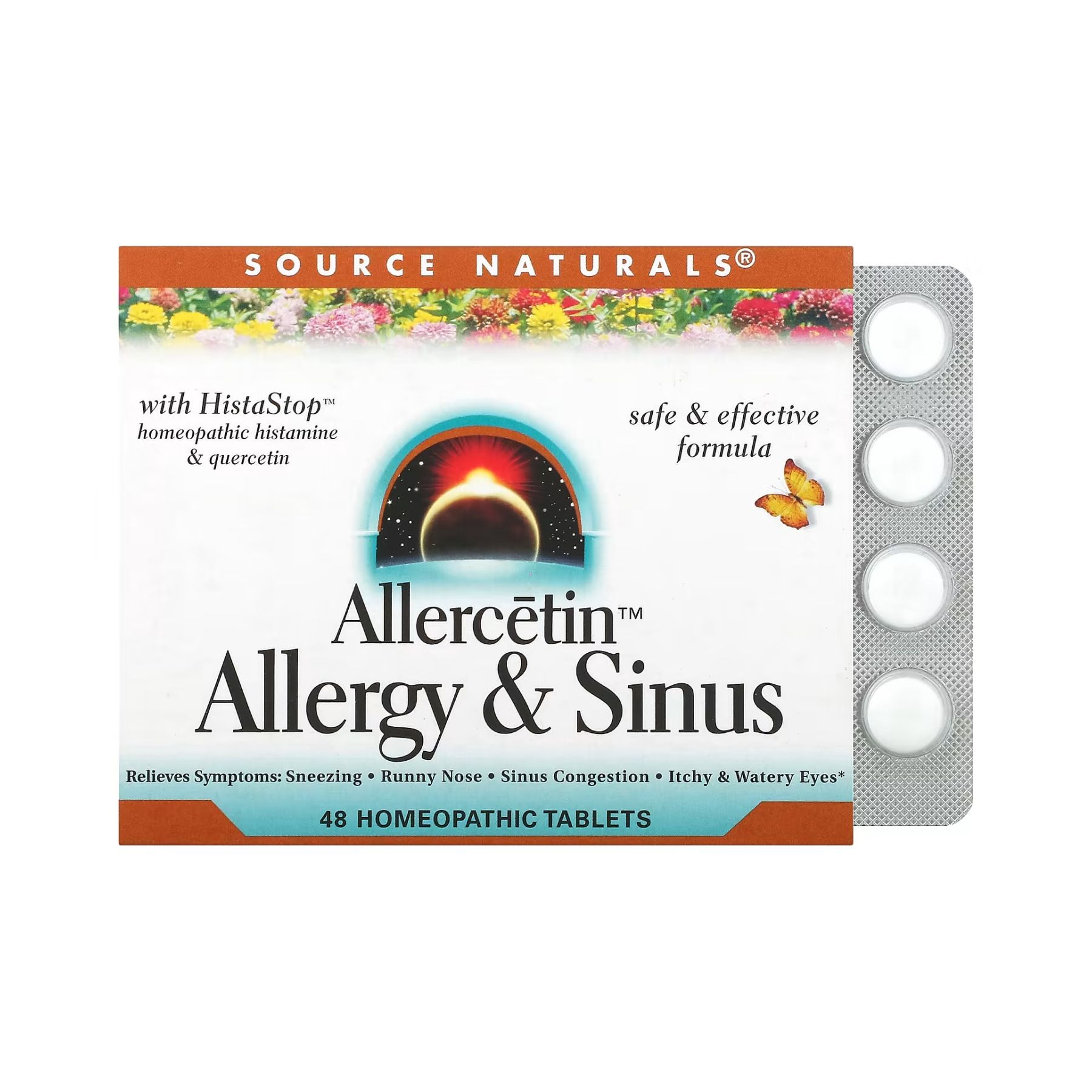 Allercetin™ Алергія та синус, 48 таблеток