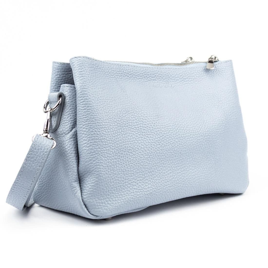 Вместительное кроссбоди на три отдела Tavinchi CH-011LBL-FL