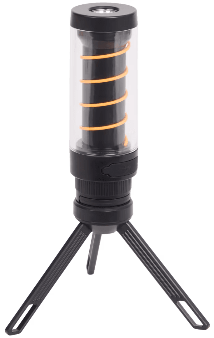 Багатофункціональна LED-лампа, ліхтар з акумулятором і штативом