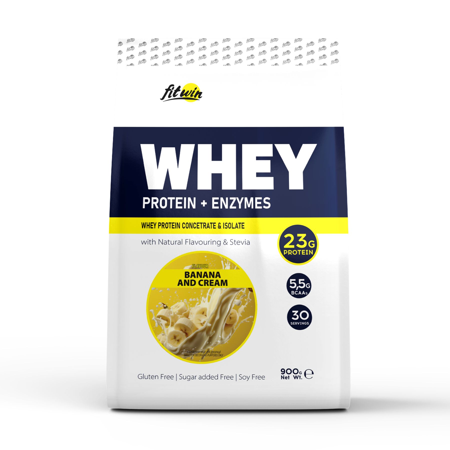 Whey - 900g Banana and Cream