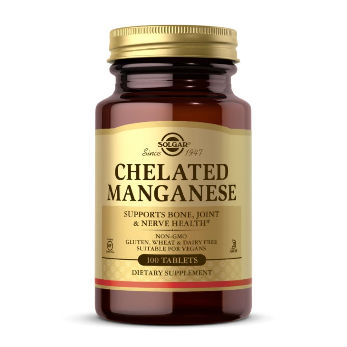 Chelated Manganese - 100 tabs