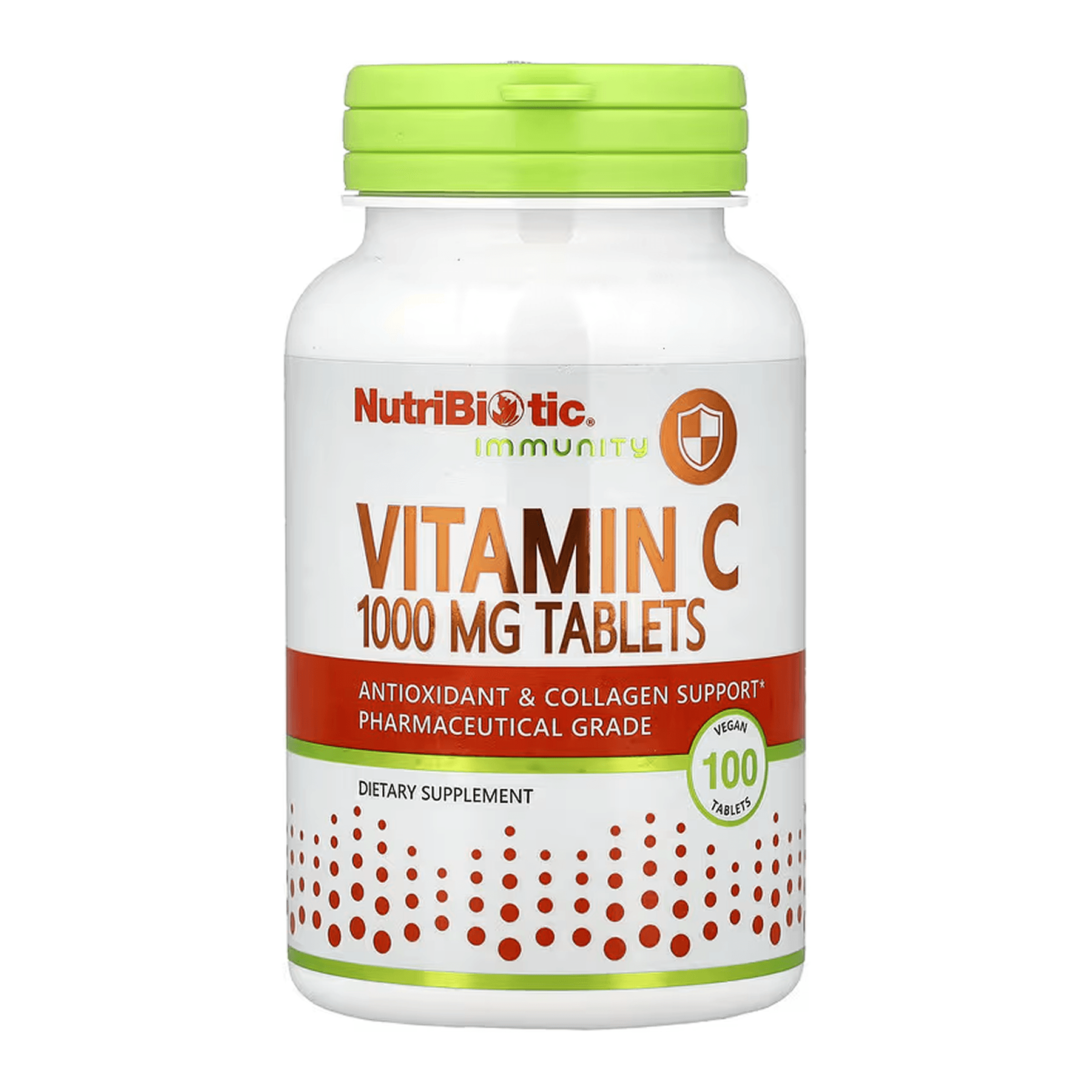 Вітамін C, 1000 мг, 100 таблеток, Nutribiotic