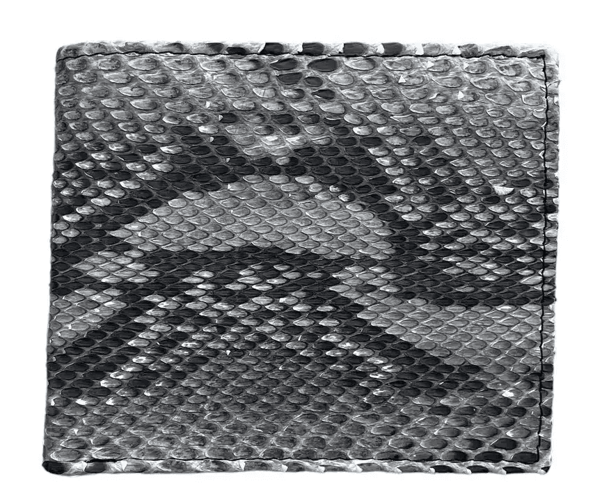 Портмоне зі шкіри пітона Exotic Leather Бежеве (snw 33)