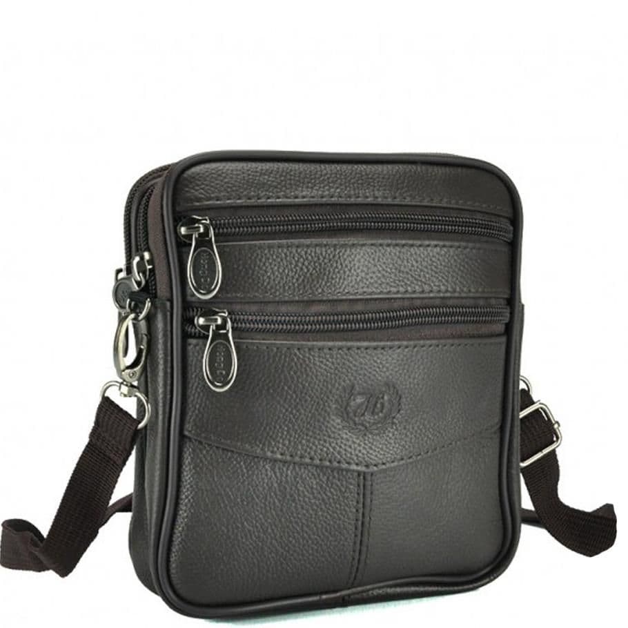 Мессенджер HD Leather NM24-2356C