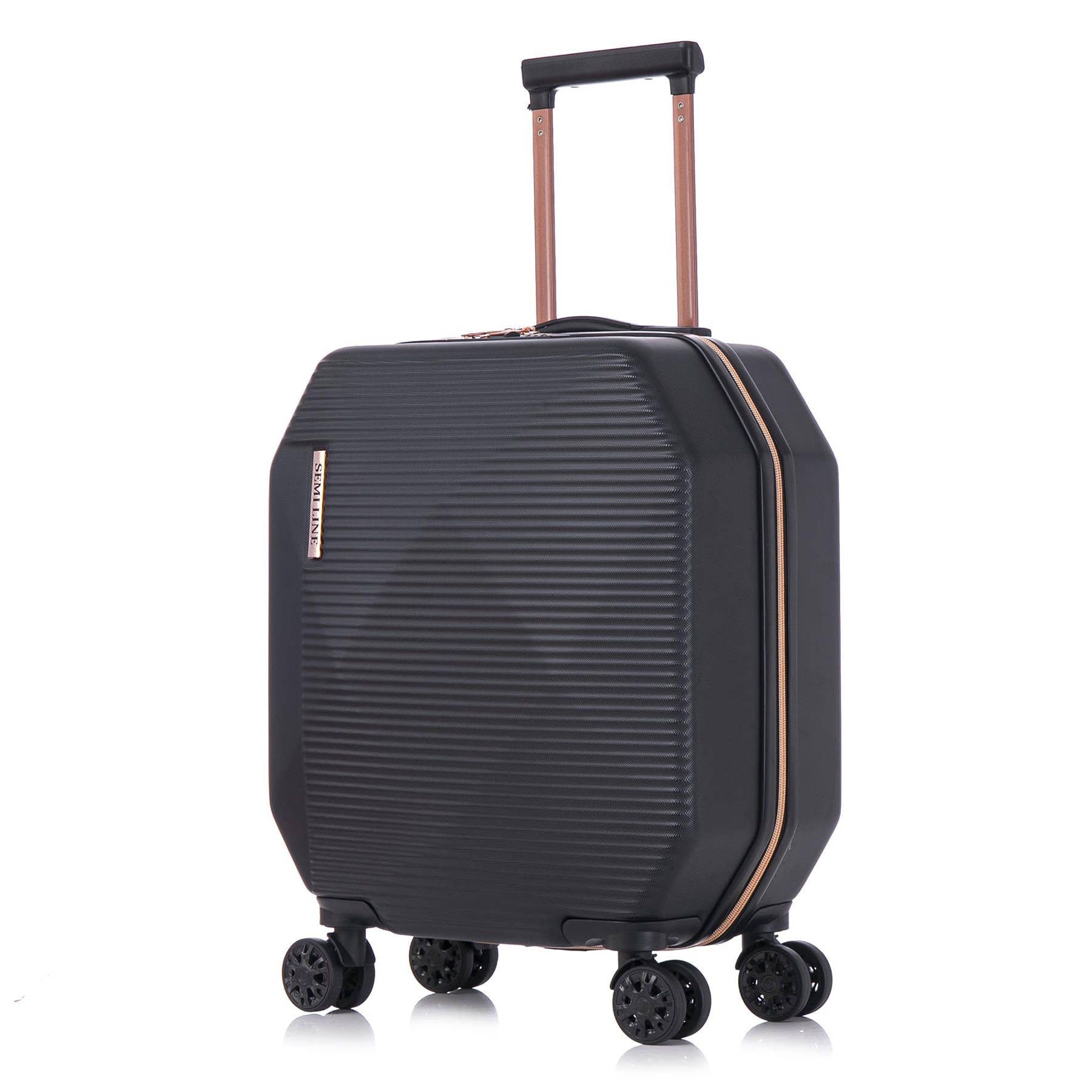 Валіза Semi Line 20" (S) Black (T5821-3)
