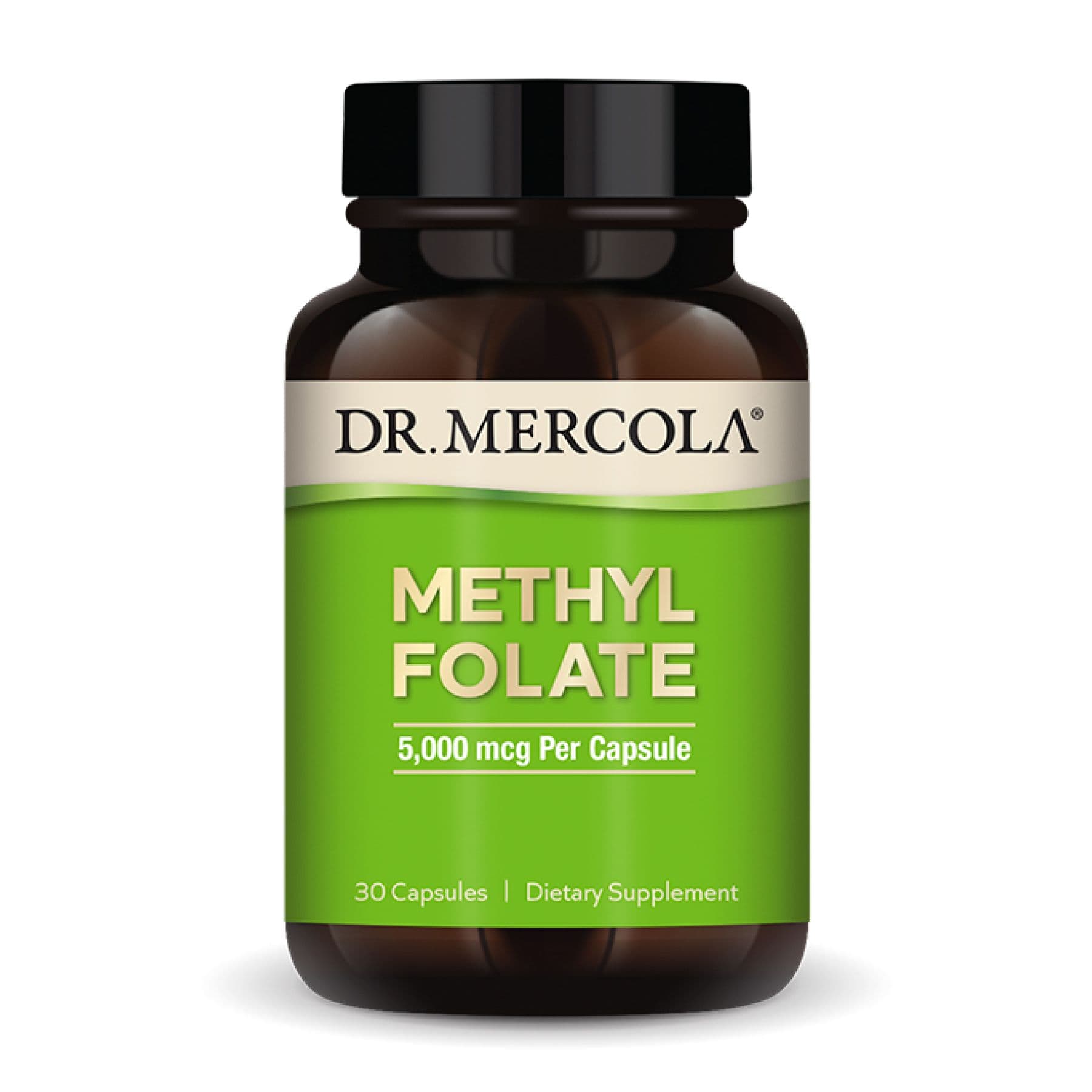 Метилфолат, 30 капсул, Dr. Mercola