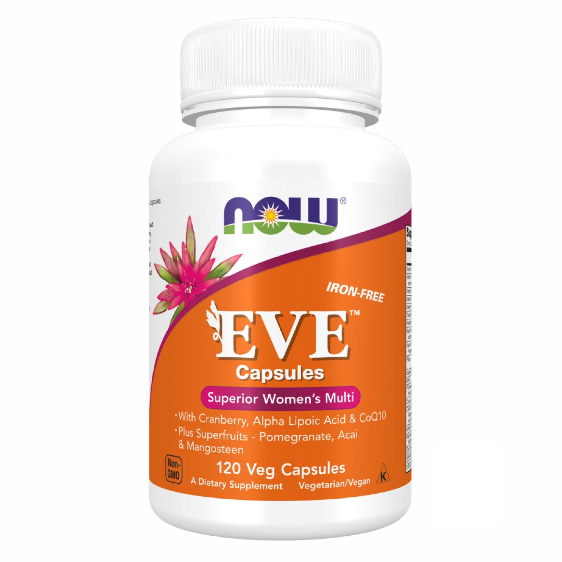 Мультивітаміни для жінок Eve, 120 вег. капсул, Now Foods