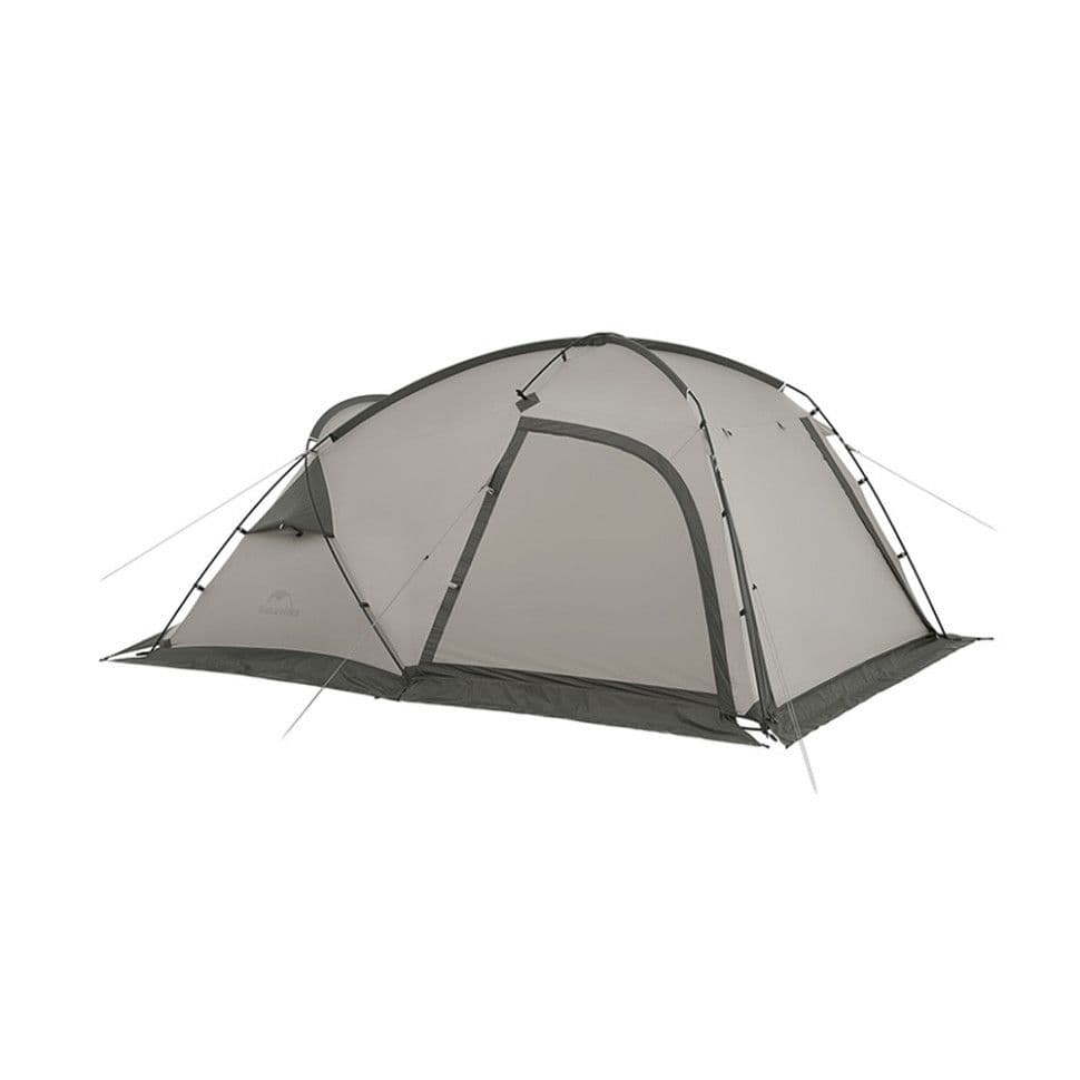 Намет двомісний з великим тамбуром та навісом Naturehike Shandi CNK2300ZP017, сірий
