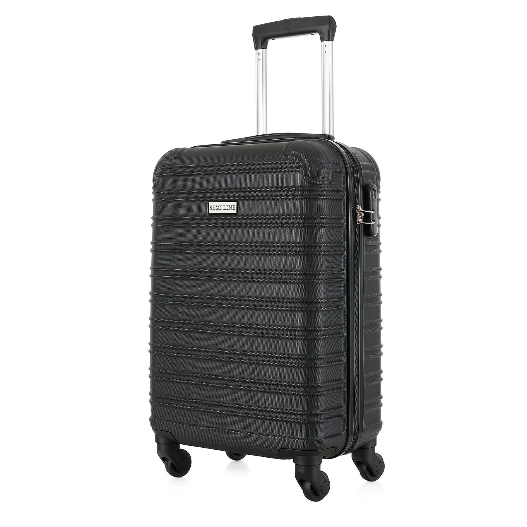 Валіза Semi Line 20" (S) Black (T5953-1)