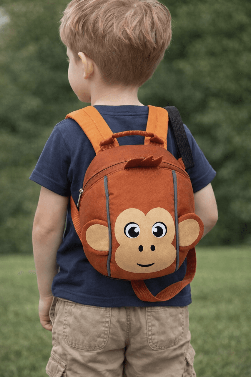 Маленький детский рюкзак Riciclo Kleinkinder Rucksack обезьянка