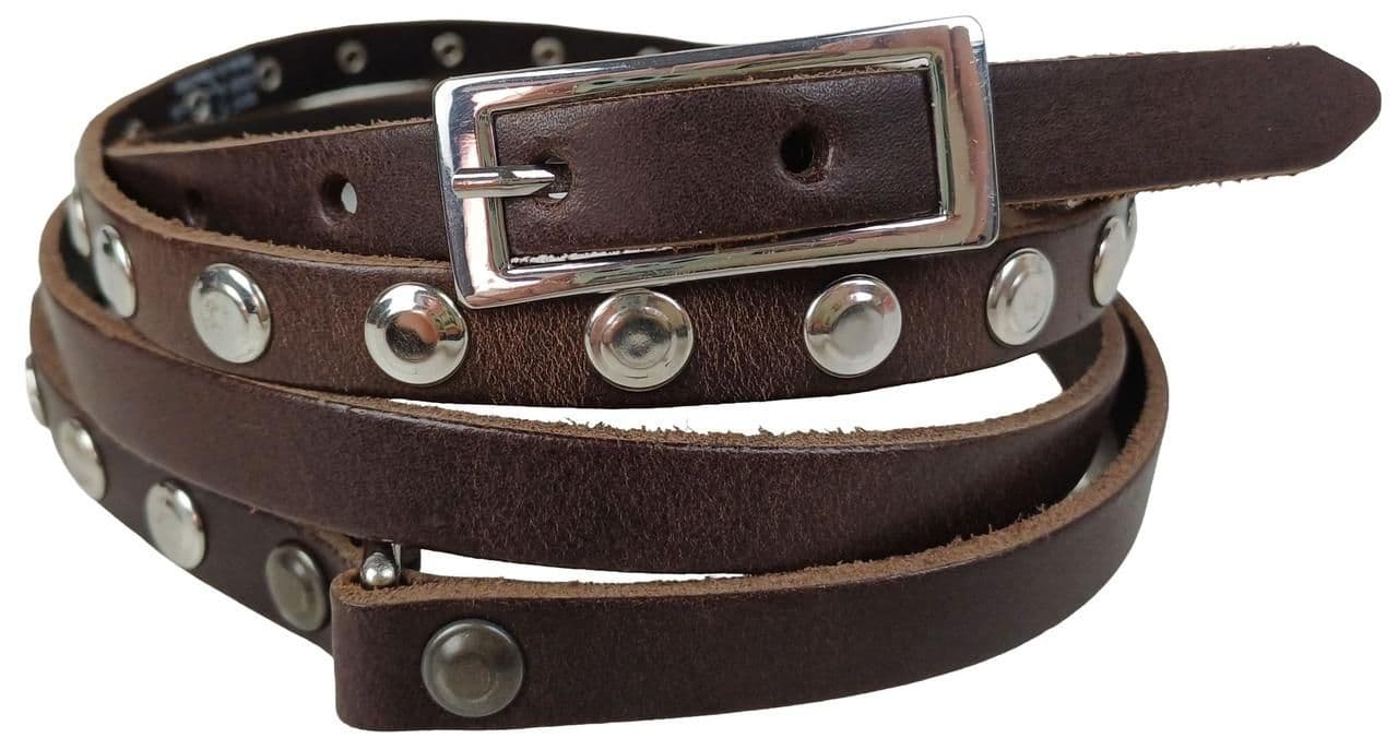 Узкий женский ремень для носки в несколько оборотов вокруг талии Vanzetti