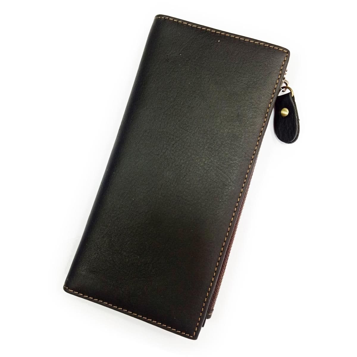 Портмоне чоловіче чорне Tiding Bag t0058A