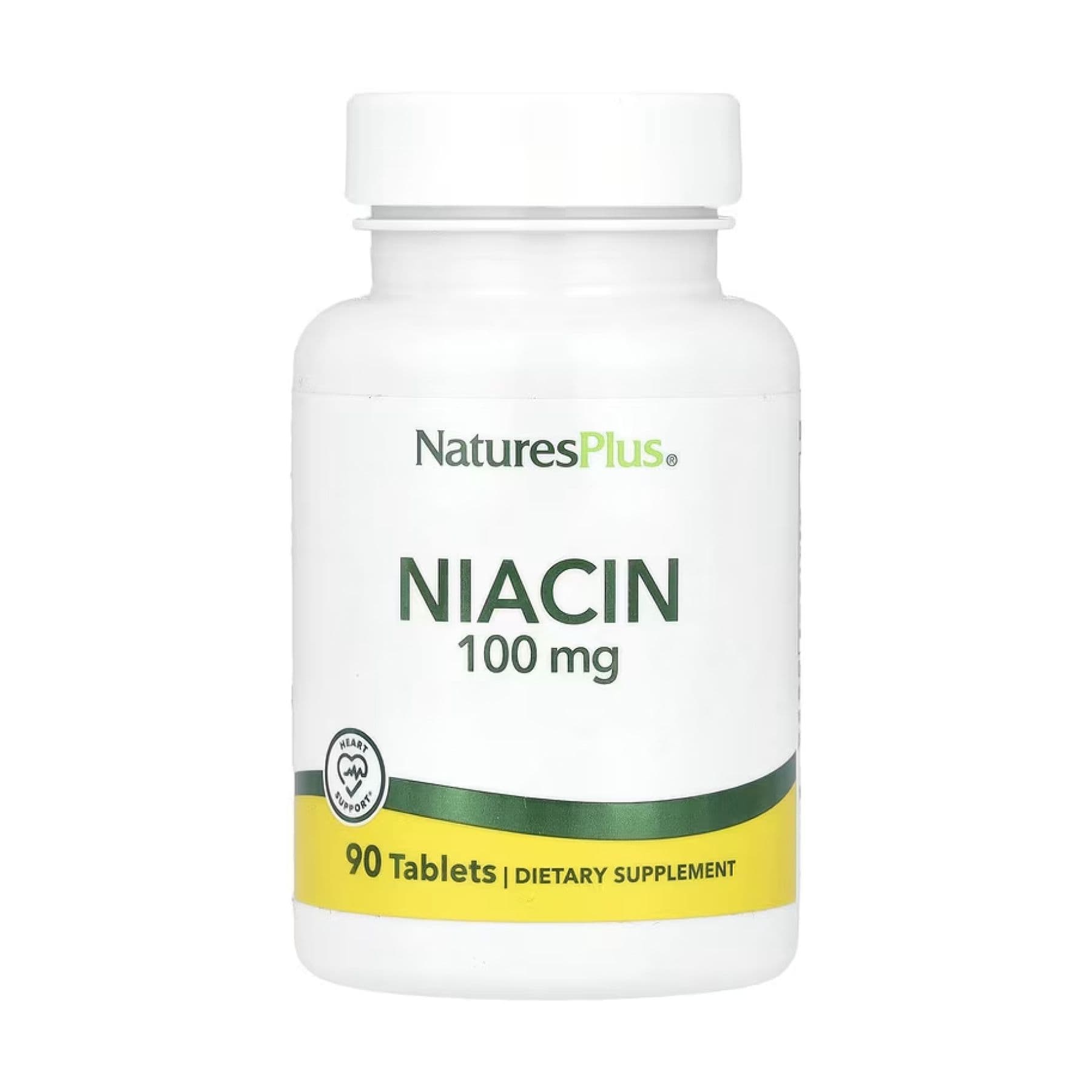 Ніацин 100 мг, 90 таблеток, Nature's Plus
