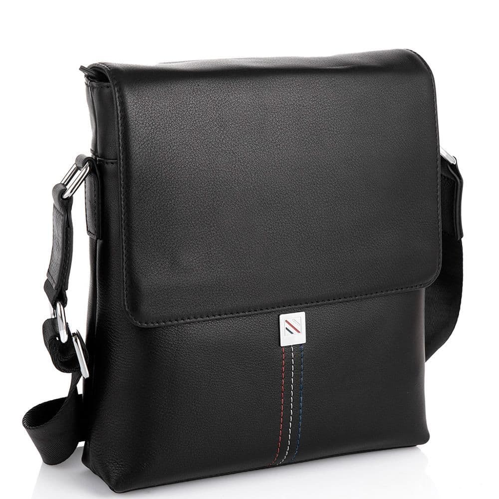 Чоловіча шкіряна сумка через плече Tiding Bag SM8-966A