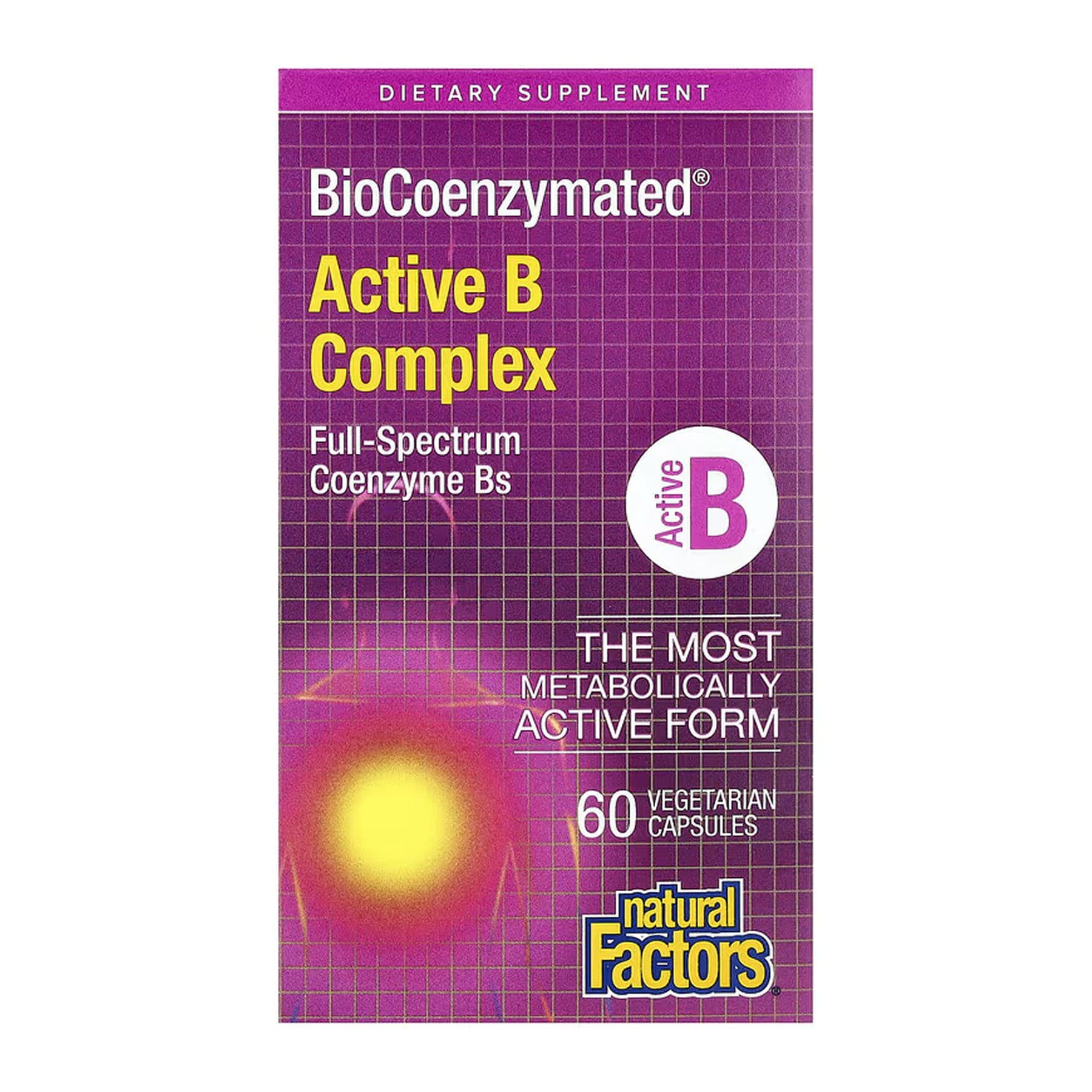 BioCoenzymated Active B Complex, 60 капсул