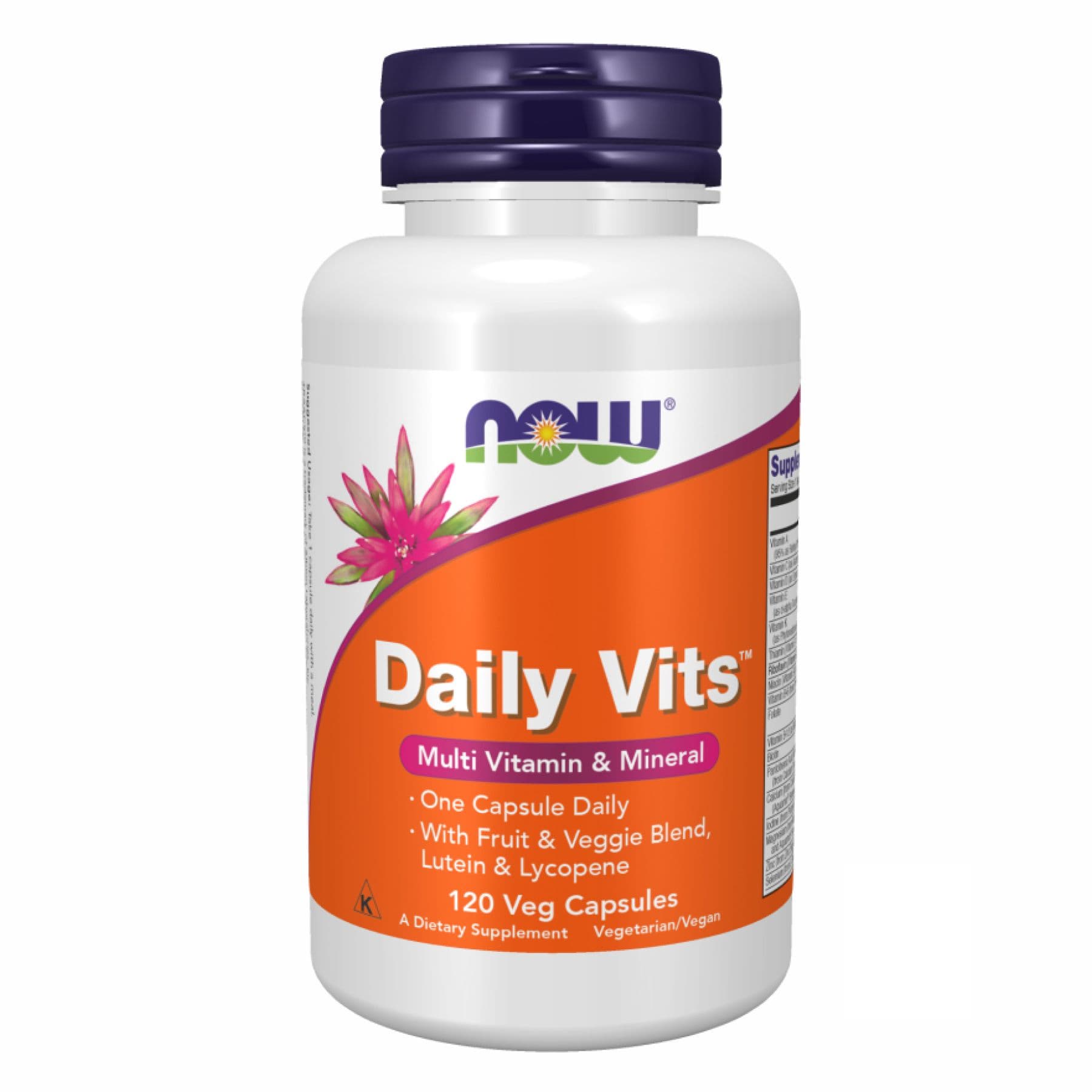 Мультивитамины Daily Vits, 120 вег. капсул