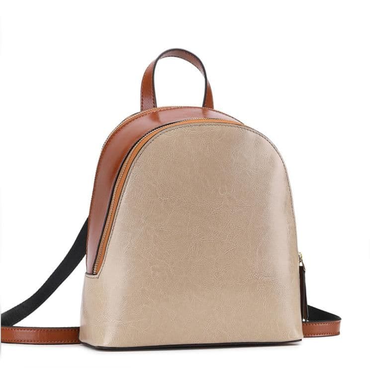 Рюкзак двоколірний Olivia Leather F-S-Y01-7005C