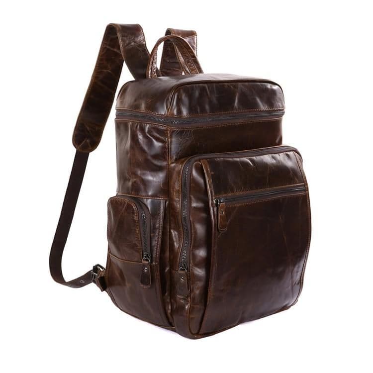 Рюкзак шкіряний TIDING BAG 7202C