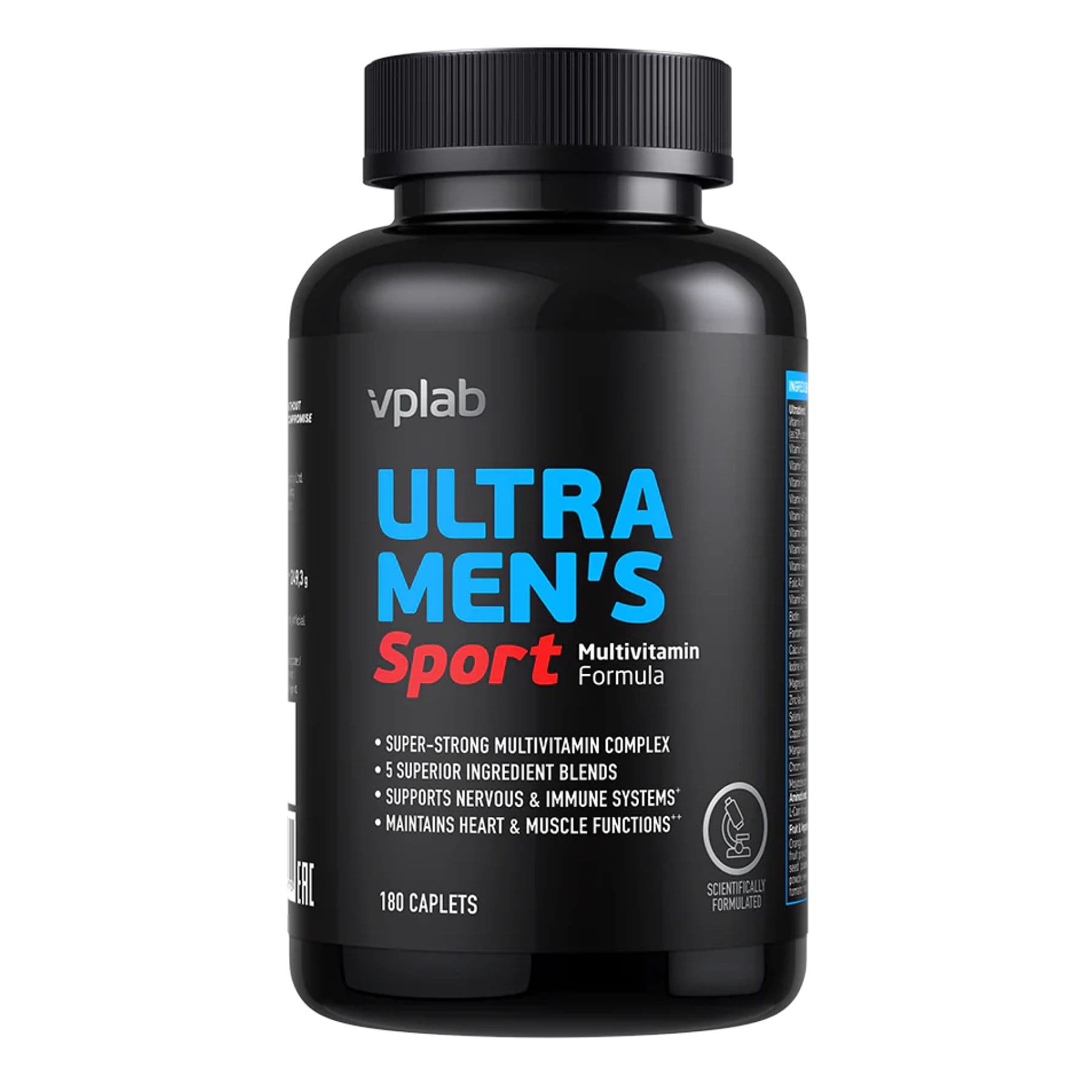 Мультивітаміни для чоловіків Ultra Men's Sport, 180 капсул, VPLab