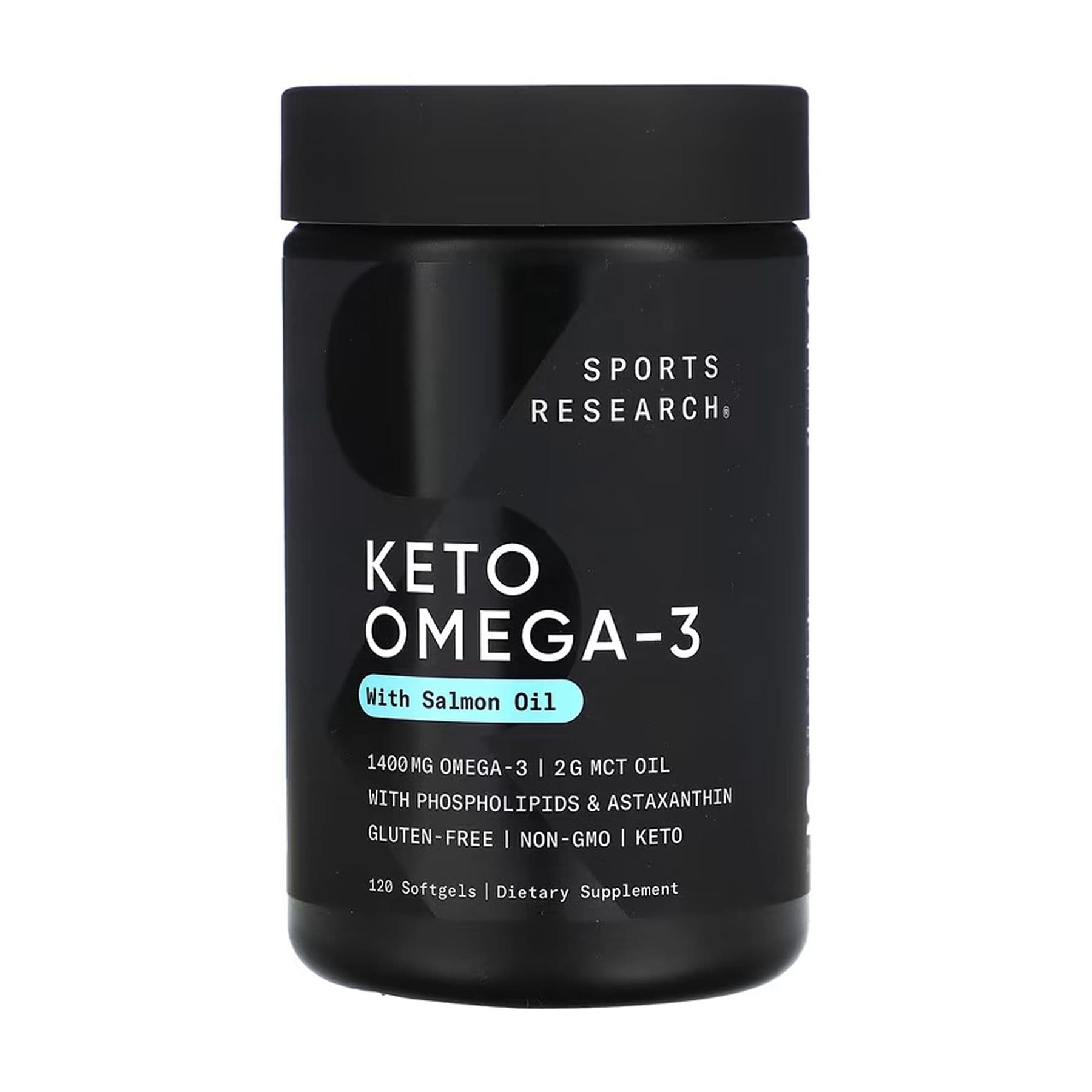 Keto Omega 1250 мг, 120 капсул софтгель, Sport Research