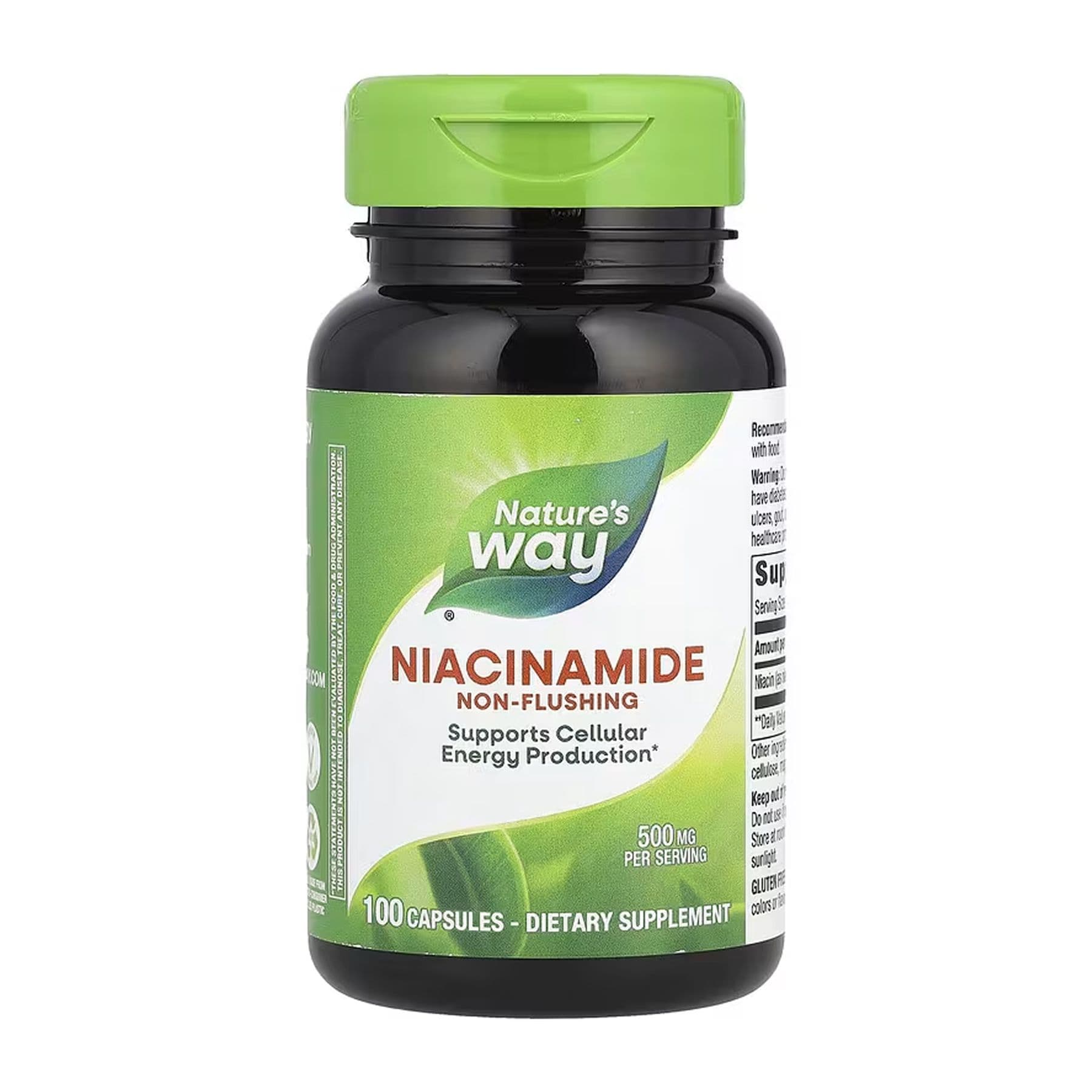 Ніацинамід 500 мг, 100 капсул, Nature's Way